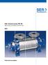 Side channel pump PN 40 SRZ. self-priming, according to DIN EN 734. Technical description