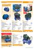 6L 230V Oil-Free Compressor. Power and portability Motor emits no oil/fumes Can be transported on its side