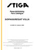 Reservdelskatalog Parts Catalogue SOPAGGREGAT VILLA Season 2000