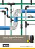 Transair: Advanced Pipe Systems Quick Reference Guide [1/2] [1] [1 1/2] [2] [2 1/2] [3] [4] [6]