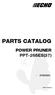 PARTS CATALOG POWER PRUNER PPT-265ES(37) PPT-265ES(37)