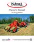 Owner s Manual. AF4 Hay Accumulator 2017 MADE IN THE USA