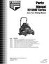 Reproduction. Not for. Parts Manual. IS1500Z Series Zero-Turn Riding Mower