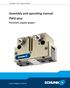 Assembly and operating manual PWG-plus Pneumatic angular gripper