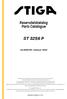 Reservdelskatalog Parts Catalogue ST 3256 P Season 2018