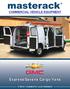 COMMERCIAL VEHICLE EQUIPMENT. Express/Savana Cargo Vans. In Stock Available for Local Installation