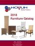 2018 Furniture Catalog