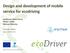 Design and development of mobile service for ecodriving