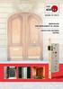 di sicurezza WELKA made in italy Serrature per Serramenti in legno Locks for wooden doors