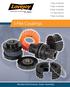 J Type Couplings S Type Couplings B Type Couplings SC Type Spacers T Type Couplings. S-Flex Couplings. Reliable Performance. Easier Assembly.