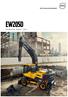 EW205D. Volvo Excavators t 176 hp
