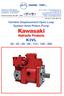 K3VL. Variable Displacement Open Loop System Axial Piston Pump HT 16 / F / 419 / 0617 / E
