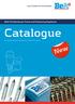 Catalogue The complete range for distributors, craftsmen and industry