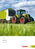 The AXION 800 from CLAAS.