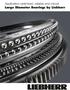 Application-optimised, reliable and robust Large Diameter Bearings by Liebherr