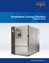 Temperature Cycling Chambers Global-N Series