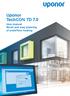 Uponor TechCON TD 7.0. User manual Smart and easy planning of underfloor heating