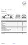 Opel Astra GTC: Technical Data Overview