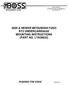 2005 & NEWER MITSUBISHI FUSO RT3 UNDERCARRIAGE MOUNTING INSTRUCTIONS (PART NO. LTA09623)