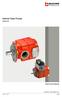 Internal Gear Pumps. Series QX. Reference: 100-P E-10 1/32. Issue: