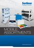 MOBILE ASSORTMENTS. Intelligent solutions for professional mobility.
