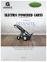 ELECTRIC POWERED CARTS