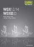 WSX12/14 WSXD20. Electric Stacker Trucks kg kg kg.