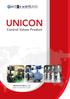UNICON. Control Valves Product. UNICON SYSTEM Co., Ltd. w w w. u n i c o nva l ve. c o m