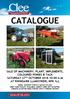 CATALOGUE SALE OF MACHINERY, PLANT, IMPLEMENTS, COLOURED PONIES & TACK SATURDAY 27 TH OCTOBER :00 A.M AT RHIWGARN LLANGYNIDR, NP8 1LL