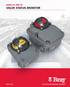 SERIES 5A AND 5B VALVE STATUS MONITOR THE HIGH PERFORMANCE COMPANY BRAY SERIES 70 ELECTRIC ACTUATORS