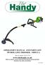OPERATOR S MANUAL AND PARTS LIST PETROL LINE TRIMMER - THPLT-A. Spares & Support: