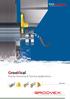 GrooVical Precise Grooving & Turning Applications METRIC. Innovative Grooving & Turning Solutions