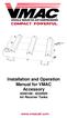 Installation and Operation Manual for VMAC Accessory A / A Air Receiver Tanks
