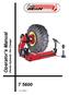 Electro Hydraulic Tire Changer. Operator s Manual T Form