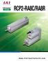 ROBO Cylinder Rod type RCP2-RA8C/RA8R