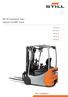 @ RX 50 Technical Data Electric Forklift Truck RX C RX RX RX RX 50-16