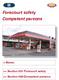 Forecourt safety Competent persons