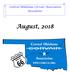 Central Oklahoma Corvair Association Newsletter. August, 2018