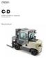 C-D. 8,000-12,000 lb. Capacity IC Pneumatic Tire. Specifications