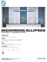 MOONRING ELLIPSES MR1.5/MR3-E SUSPENDED, CEILING. STANDARD SIZES 1.5 or 3 Aperture Ellipse sizes from 5' (60x30) to 12' (144x72)