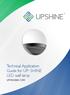 Technical Application Guide for UP-SHINE LED wall lamp UP-WL06A-12W