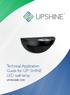 Technical Application Guide for UP-SHINE LED wall lamp UP-WL06B-12W
