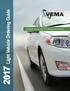 Light Vehicle Ordering Guide. Complete Leasing and Fleet Management Solutions