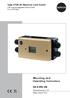 Type Electronic Limit Switch. with optional integrated solenoid valve for on/off valves. Mounting and Operating Instructions EB 8390 EN