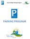 City of Vallejo Parking Program PARKING PROGRAM