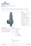 Kunkle Series 900 safety relief valves safety and relief products