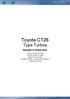 Toyota CT26 Type Turbos