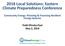 2018 Local Solutions: Eastern Climate Preparedness Conference Community Energy: Planning & Financing Resilient Energy Systems