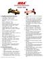 Formula 1 Rules. A. Simplified Specification Reference. B. General Specifications