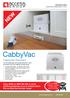 CabbyVac CabbyVac Standard NEW. CALL NOW on or  to enquire about PROMOTIONS JANUARY/FEBRUARY 2013